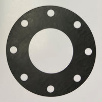 4" Full Face Flange Gasket (w/8 Bolt Holes) - 150 Lbs. - 1/16" Thick Neoprene
