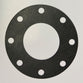 5" Full Face Flange Gasket (w/8 Bolt Holes) - 150 Lbs. - 1/8" Thick EPDM