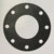 6" Full Face Flange Gasket (w/8 Bolt Holes) - 150 Lbs. - 1/8" Thick EPDM