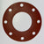 Flange Kit  6" Full Face 150# 1/8" Thick (SBR) Red Rubber Gasket & Bolt Pack