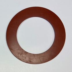 1" Ring Flange Gasket - 150 Lbs. - 1/16" Thick (SBR) Red Rubber