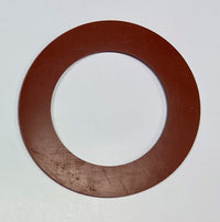 2" Ring Flange Gasket - 150 Lbs. - 1/16" Thick (SBR) Red Rubber