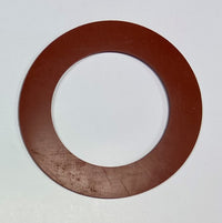 4" Ring Flange Gasket - 150 Lbs. - 1/8" Thick (SBR) Red Rubber