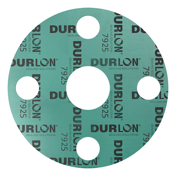 3/4" Full Face Flange Gasket (w/4 Bolt Holes) - 150 Lbs. - 1/16" Thick Durlon 7925